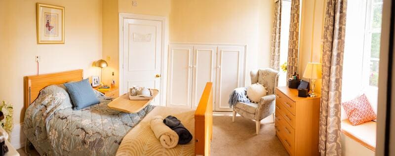 bedroom at barty house