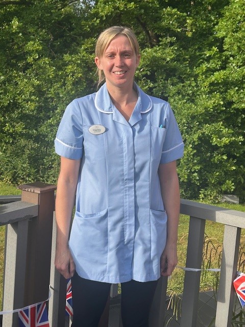 Hayley-May care assistant at barty house