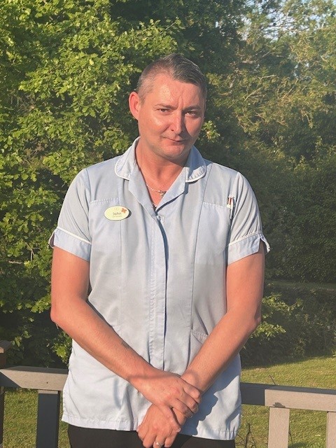 John Timmins care assistant at barty house