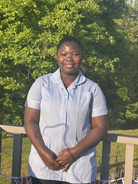 Susana Adomah care assistant