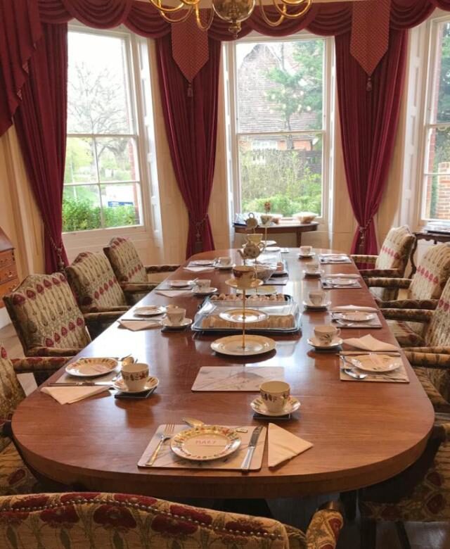 dining room at barty house